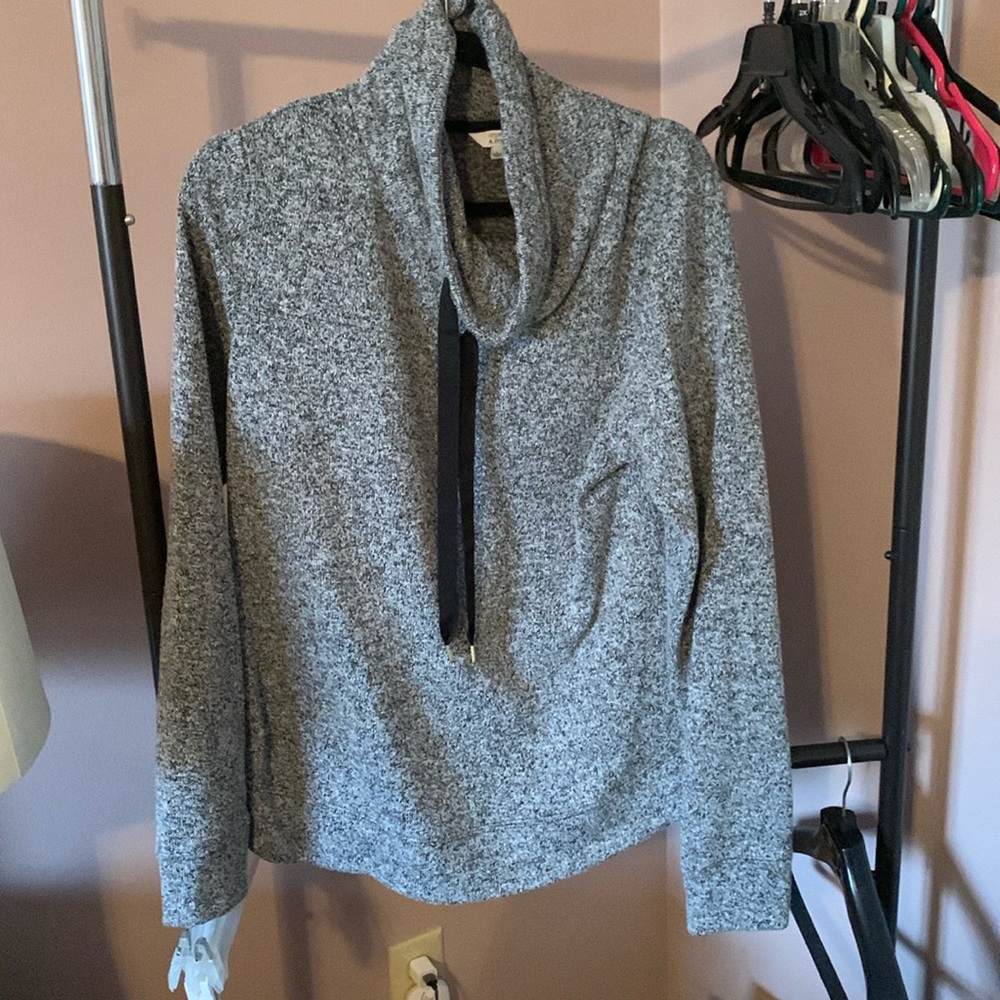 Crown and Ivy Cowl Neck Sweatshirt